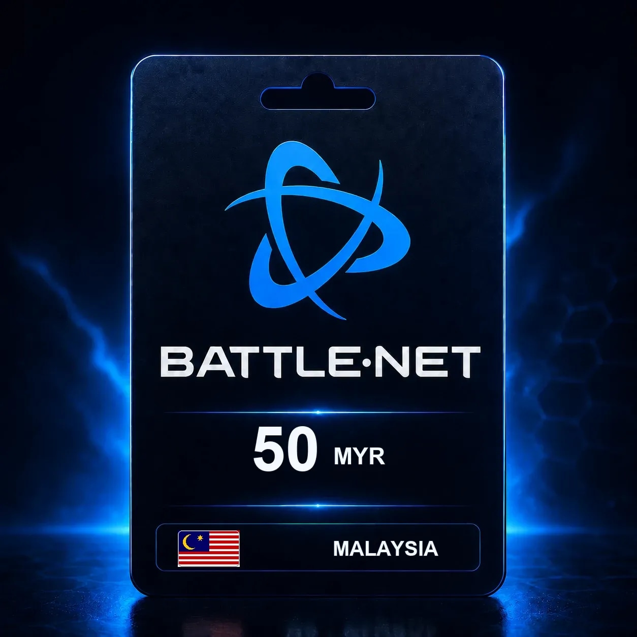Battle.net 50 MYR — код пополнения (Малайзия)