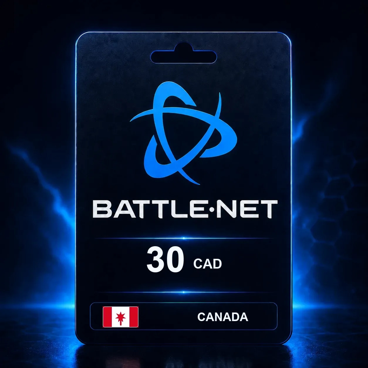 Battle.net 30 CAD — код пополнения (Канада)