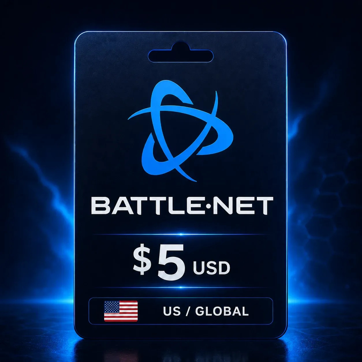 Battle.net $5 — код пополнения (США / Global)