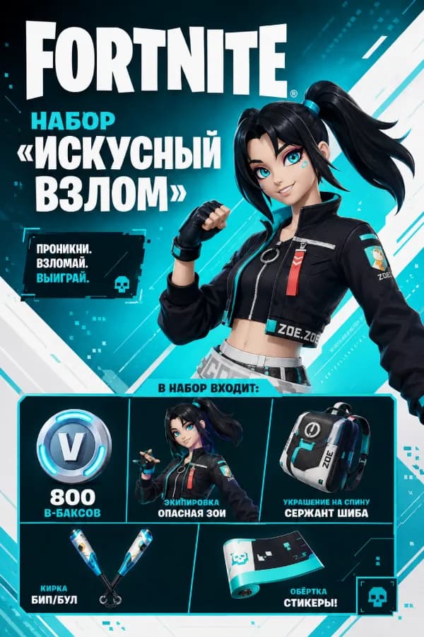 ❤️ НАБОР «ИСКУСНЫЙ ВЗЛОМ» | ⚡ EPIC GAMES | ❤️ ТУРЦИЯ | ⚡ БЫСТРО